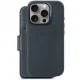 Decoded Leather Detachable Wallet MagSafe Case with Wallet for iPhone 16 Pro - Blue