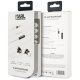 Karl Lagerfeld 3.5mm Wired In-Ear Headphones Black/White