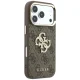 Guess 4G & Big Resin Logo Case for iPhone 17 Pro Max / 18 Pro Max, Brown