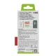 SBS Power Bank 10000 mAh 20W with Built-in USB-C Cable and LCD Display, Gray