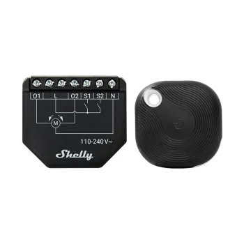 Smart Blinds Controller Shelly Shutter + BLU Button Tough 1 WiFi