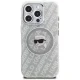 Karl Lagerfeld IML Karl Head Logo MagSafe Case for iPhone 16 Pro Max, Gray