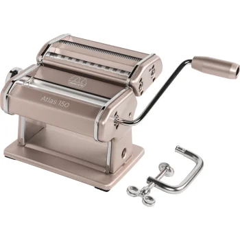 Marcato Atlas 150 Pasta Machine, Manual, 150 mm, Powder Pink