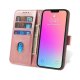 Magnet Case Flip Cover for Samsung Galaxy S23+ Wallet Stand Pink
