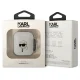 Karl Lagerfeld Karl\'s Head Case for AirPods 1/2 Transparent