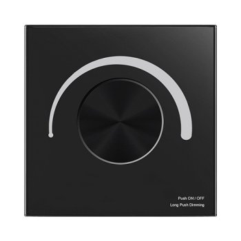 Smart Zigbee Rotary Dimmer Switch TS-K(WZ) Tuya Triac Black