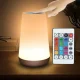 Touch LED Night Lamp with Remote Control RGB White