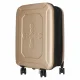 Foldable Wheeled Travel Suitcase 45 L, 57x37x23 cm, ABS/PC, Champagne