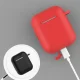 Silicone Case for AirPods 2 / AirPods 1 with Carabiner, Pink