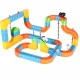 Magnetic Building Blocks - Racing Track and Trains, 140 Pieces