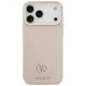 Guess Grained Strass Logo MagSafe Phone Case Cover iPhone 17 Pro Max - pink