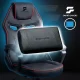 Ergonomic Swivel Gaming Chair Furon Sofotel Bucket Seat, black