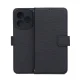 Smart Triangle Wallet Case for Honor 600 / Honor 600 Pro, Black
