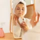 Ultrasonic Skin Scrubber Huslog BE-100224 Facial Spatula Pore Cleanser, white