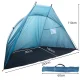 Large Beach Tent / Sun and Wind Shelter, Blue