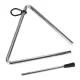 Wooden Musical Instruments Set for Kids: Triangle, Harmonica, Guiro and Rhythm Sticks