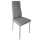 Multistore Upholstered Chair Set, 4 pcs, Grey