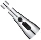 Silver Faucet Aerator with 3 Modes, M22 Thread