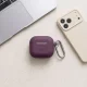 Tech-Protect Silicone Hook case for Apple AirPods 4 / 5, burgundy