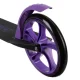 Kruzzel Spidoo Kids City Scooter, Black/Purple