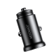 Joyroom JR-CCN06 30W Metal Mini Car Charger 2x USB-C, Black