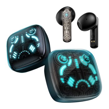 ONIKUMA T1 Gaming Wireless Bluetooth Earphones Earbuds TWS, Black