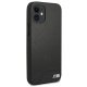 Apple iPhone 12 mini 5.4\" BMW M Collection Smooth PU Case Cover (BMHCP12SMHOLBK), Black