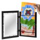 Photo Frame for Pictures and Children\'s Drawings, A4 Format, Black