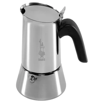 Bialetti New Venus Espresso Maker, 4 Cups (170ml), Induction, Silver