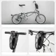 Rockbros Handlebar Bag for Bicycle or Scooter 1.3L, Black