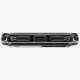 Uniq LifePro Xtreme Magclick Charging Case for iPhone 18 Pro Max / 17 Pro Max, Transparent Black