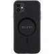 Guess iPhone 11 Case Saffiano Magsafe, Black