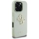 Guess iPhone 16 Pro Max Case PU Grained Big 4G and Classic Logo, Green
