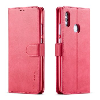 Huawei P Smart 2019 / Honor 10 Lite (POT-LX1) LC.IMEEKE PU Leather Wallet Case Cover, Rose