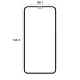 Etteri 9D Tempered Glass for Apple iPhone 11 (6.1\")