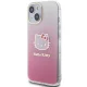 Hello Kitty iPhone 15 Case IML Gradient Electrop Kitty Head, Pink