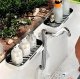 Bathroom and Kitchen Shelf Storage, Black