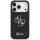 Guess Fixed Glitter Big 4G Case for iPhone 17 Pro / 18 Pro - Black