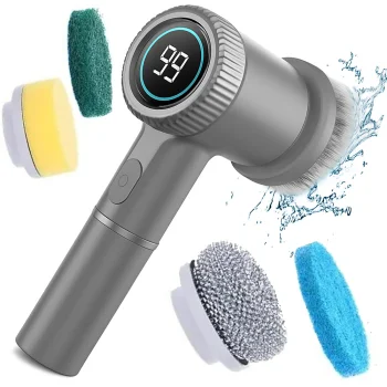 Cordless Electric Spin Scrubber 5-in-1