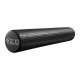 4FIZJO PENTAGRAM Yoga Massage Fitnes Pilates Foam Grid Roller 90cm, Black