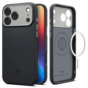 Spigen Nano Pop MagSafe Case for iPhone 17 Pro, Black