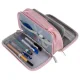 Maaleo Two-Compartment School Pencil Case, Pink