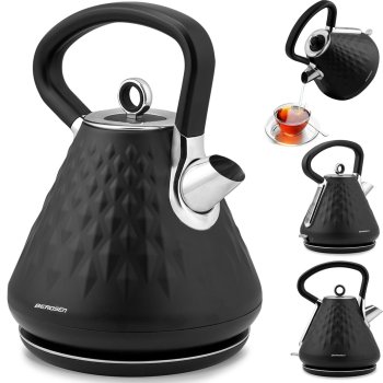 Electric Kettle Berdsen BD-700, 1.7 L, Black