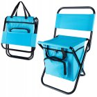Portable Folding Fishing Chair Outdoor Camping Stool with Thermobag