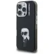 Karl Lagerfeld IML Aquarelle Karl & Logo MagSafe Case for iPhone 16 Pro, Black