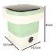 Portable Folding Mini Washing Machine 12L, Green