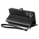 Wallet Case for Samsung Galaxy A56 5G with Straps - Black