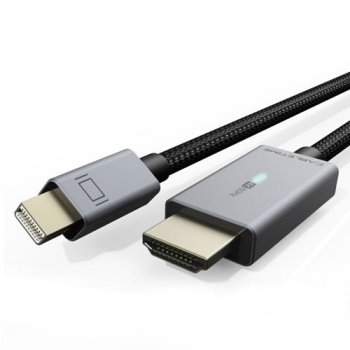 Premium Mini DisplayPort to HDMI Cable 4K 30Hz 1m