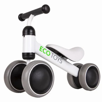 Ecotoys JM-118 Balance Bike for Kids, White