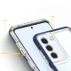 Case for Samsung Galaxy S21+ 5G, Hybrid Armor Clear 3 in 1, Clear / Blue